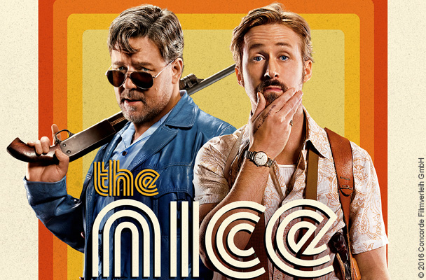 Russel Crowe und Ryan Gosling in "The Nice Guys" © 2016 Concorde Filmverleih GmbH