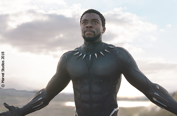 Chadwick Boseman als Black Panther/ T'Challa © Marvel Studios 2018