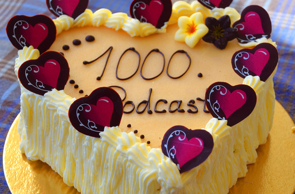Kuchen zum tausendsten Podcast
