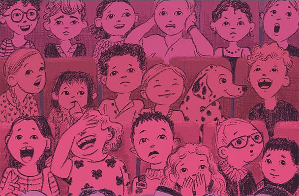 33 Beste Kinderfilme, Illustration: Dorothea Blankenhagen