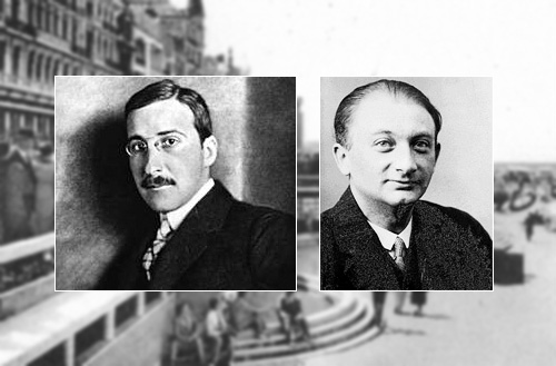 Stefan Zweig und Joseph Roth