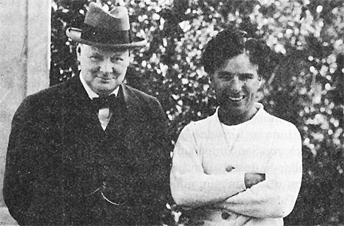 Churchill und Chaplin