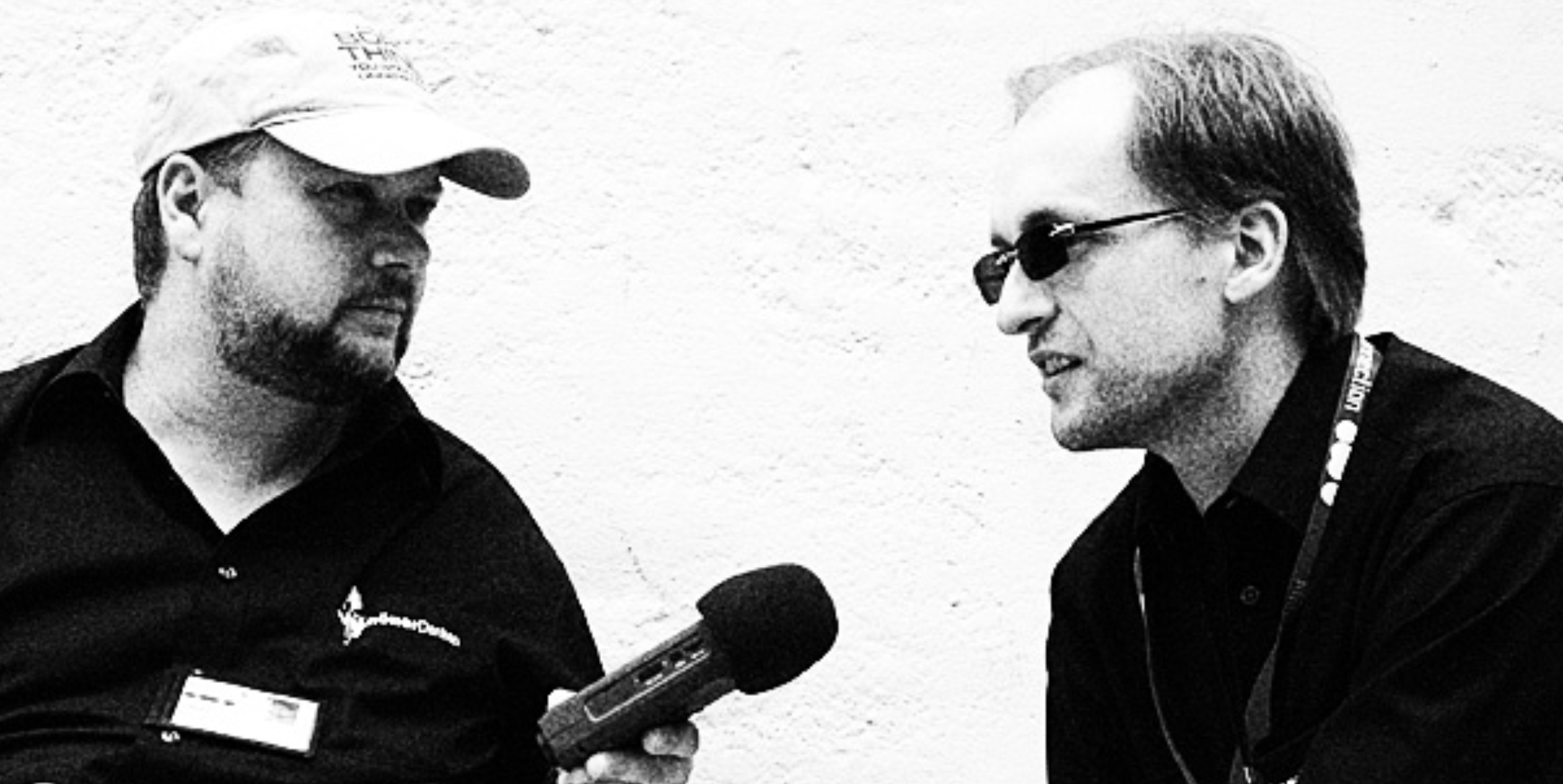 Thomas und Hendrik beim Podcasten direkt nach dem Film