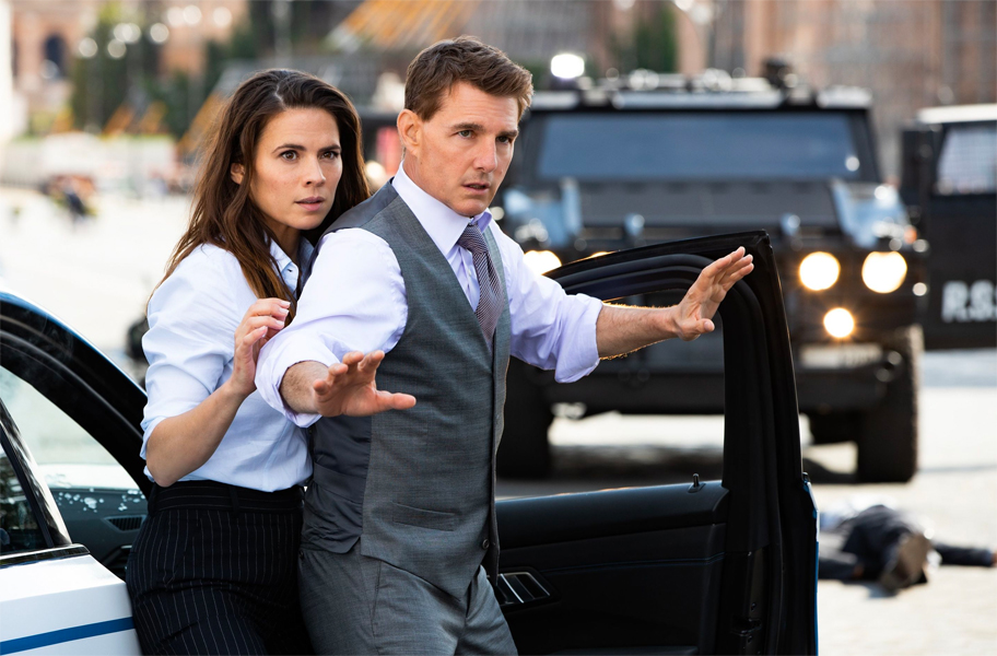 Hayley Atwell und Tom Cruise in Mission: Impossible – Dead Reckoning Part One © 2023 Paramount