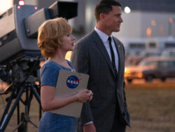 Scarlett Johansson und Channing Tatum in FLY ME TO THE MOON © 2024 Columbia