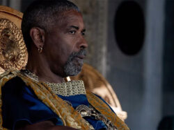 Denzel Washington als Macrinus in GLADIATOR II © 2024 Paramount Pictures