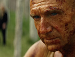 Ralph Fiennes in 28 YEARS LATER THE BONE TEMPLE © 2026 Sony Pictures Releasing