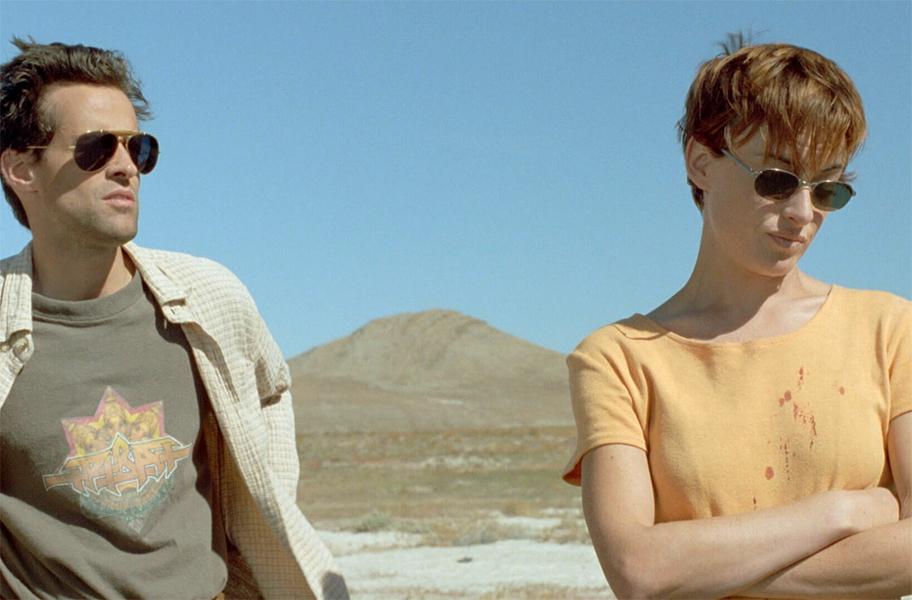 Pascale Bussières und Alexis Martin in DER 32. AUGUST AUF ERDEN © 1998 Maxfilms
